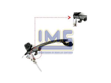Manilla Exterior Delantera Izquierda y Delantera Derecha Negra Plastica Con Cilindro Volkswagen Gol img-1 Importadoraims