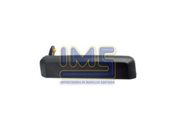 Manilla Exterior Delantera Derecha y Trasera Derecha Negra Plastica Nissan D21, main-img, Importadoraims