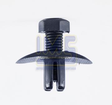 Broche Guardafango Plastico Negro (compra Minima 25/u) Universal Varios img-1 Importadoraims