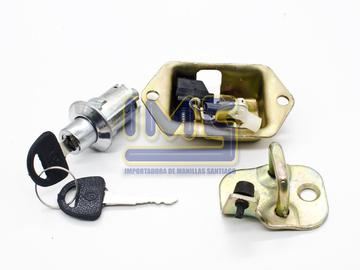 Kit Componentes Varios Portalon : Cilindro, Chapa y Striker Suzuki St90 img-1 Importadoraims