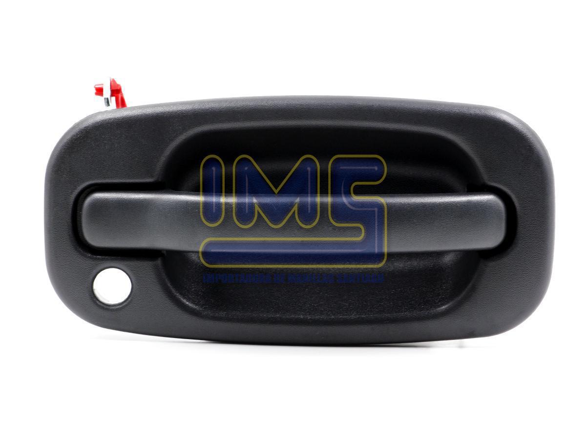 Manilla Exterior Delantera Derecha Negra Plastica Chevrolet Silverado img-1, Importadoraims