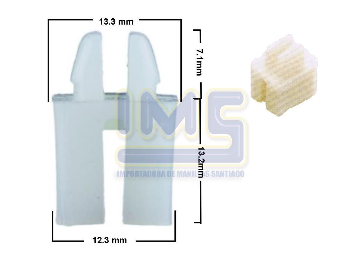 Muela Codera Plastica Blanca (compra Minima 25/u) Toyota Varios img-2, Importadoraims