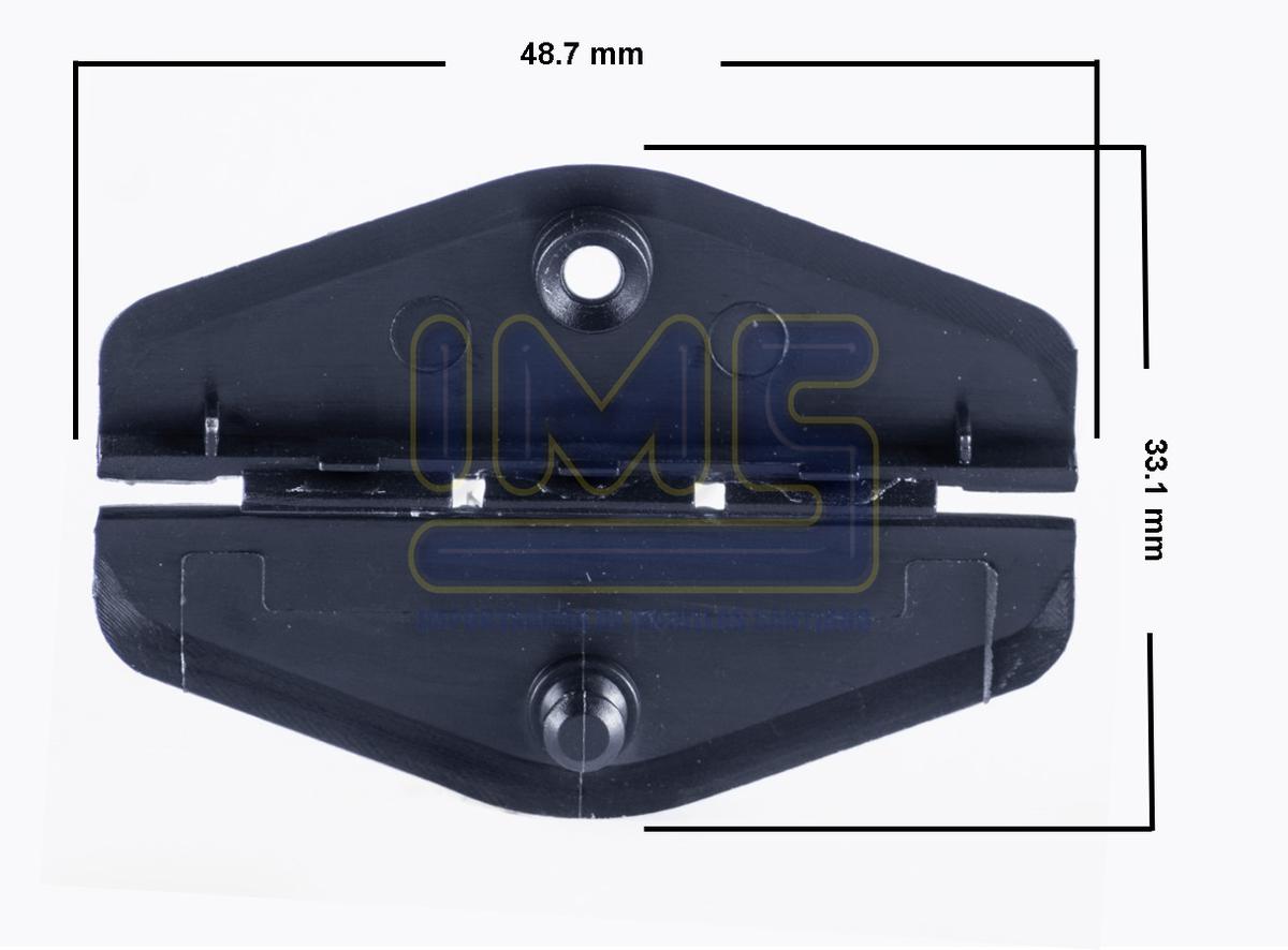 Soporte de Vidrio Plastico Negro (compra Minima 25/u) Universal Varios img-3, Importadoraims