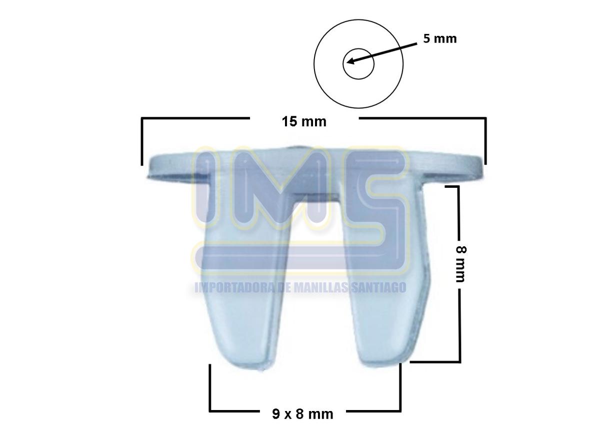 Muela Plastica Blanca (compra Minima 25/u) Universal Varios img-4, Importadoraims
