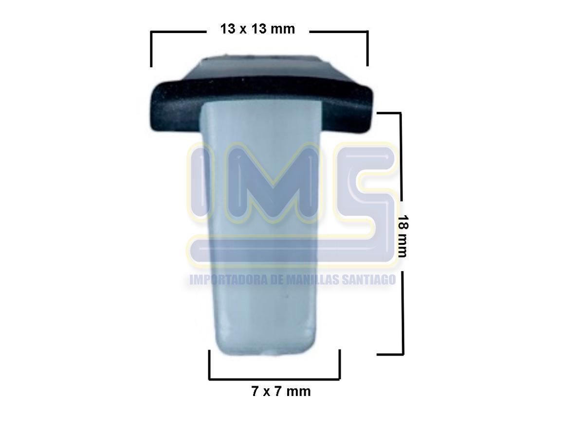 Muela Plastica Blanca (compra Minima 25/u) Universal Varios img-2, Importadoraims