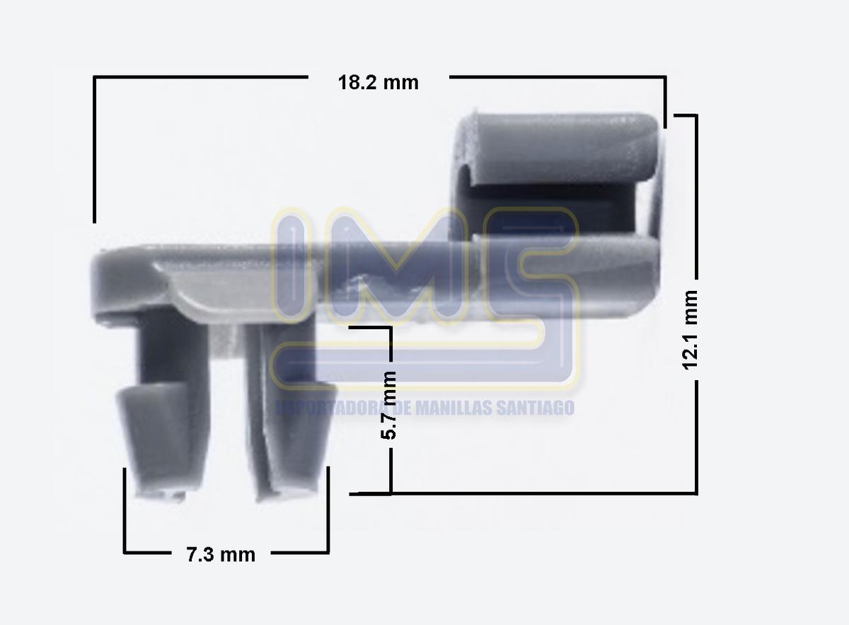 Seguro de Varilla Plastico Gris (compra Minima 25/u) Universal Varios img-4, Importadoraims