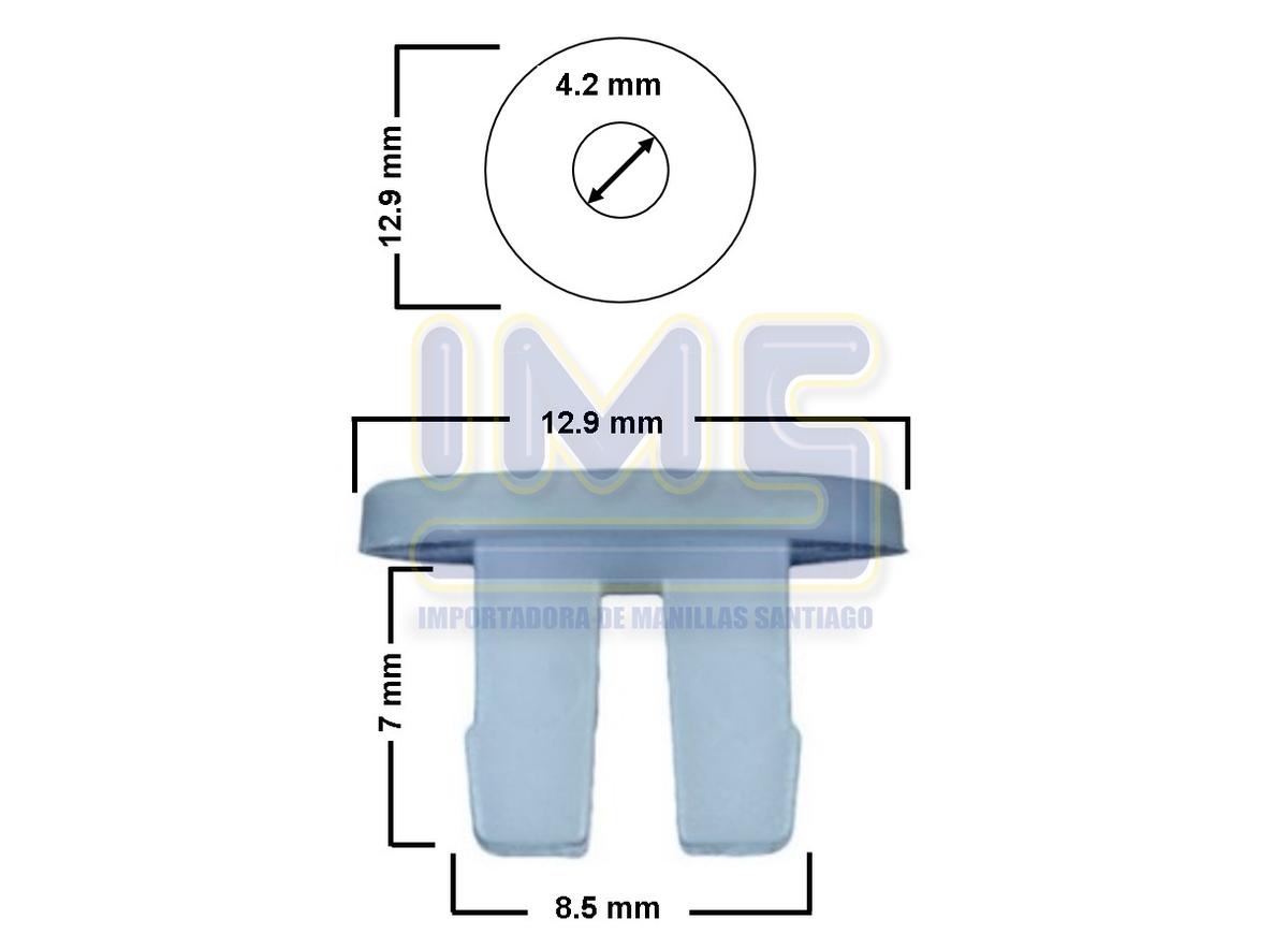 Muela Plastica Blanca (compra Minima 25/u) Universal Varios img-2, Importadoraims