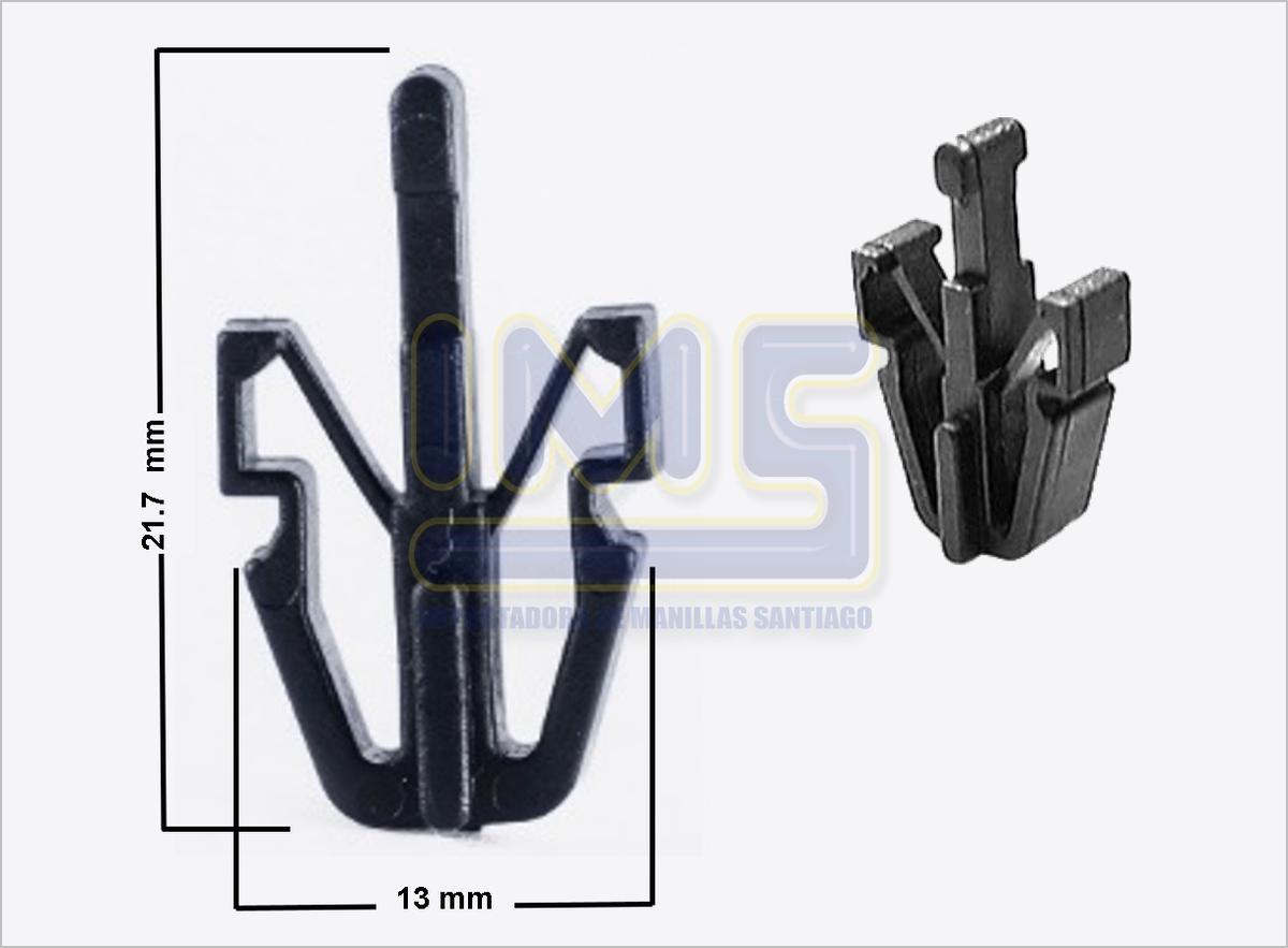 Broche de Mascara Isuzu Mitsub Toyota Mazda Honda (compra  Minima 25/u) Universal Varios img-2, Importadoraims