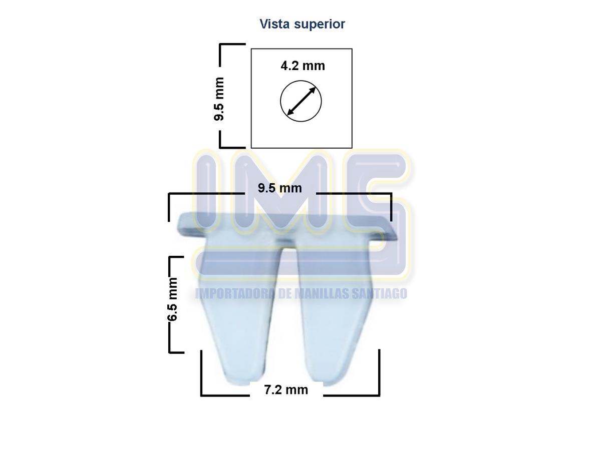 Muela Plastica Blanca (compra Minima 25/u) Universal Varios img-2, Importadoraims